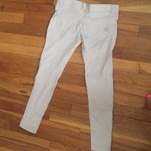 Freddy WR.UP cream colored butt enhancing leggings